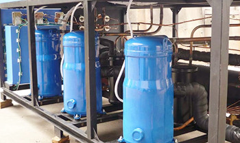 冷水機組的壓縮機燒毀后如何處理？